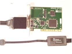 MIRAGE-P510D dual-channel emulator for PCI-bus with TI enhanced JTAG pod
